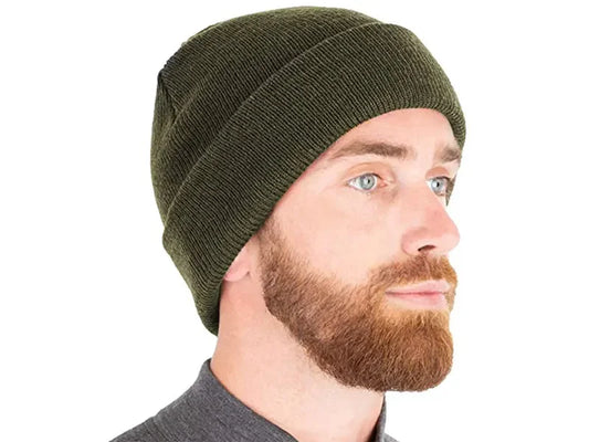 Unisex Solid Knitted Winter Hats